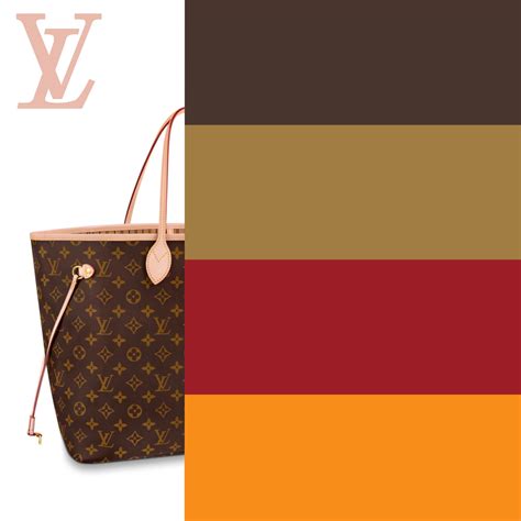 louis vuitton split color|louis vuitton brand colours.